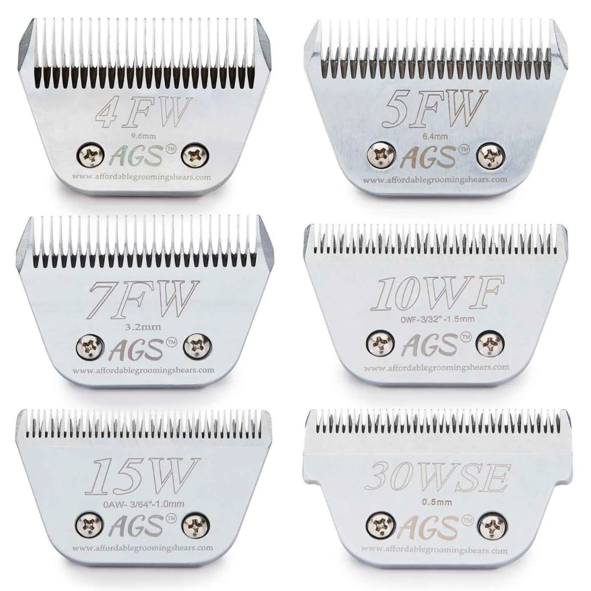 AGS Wide Blades