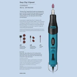 Andis Easy Clip 2-Speed Nail Grinder