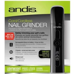 Andis Lithium Ion Cordless Dog Nail Grinder