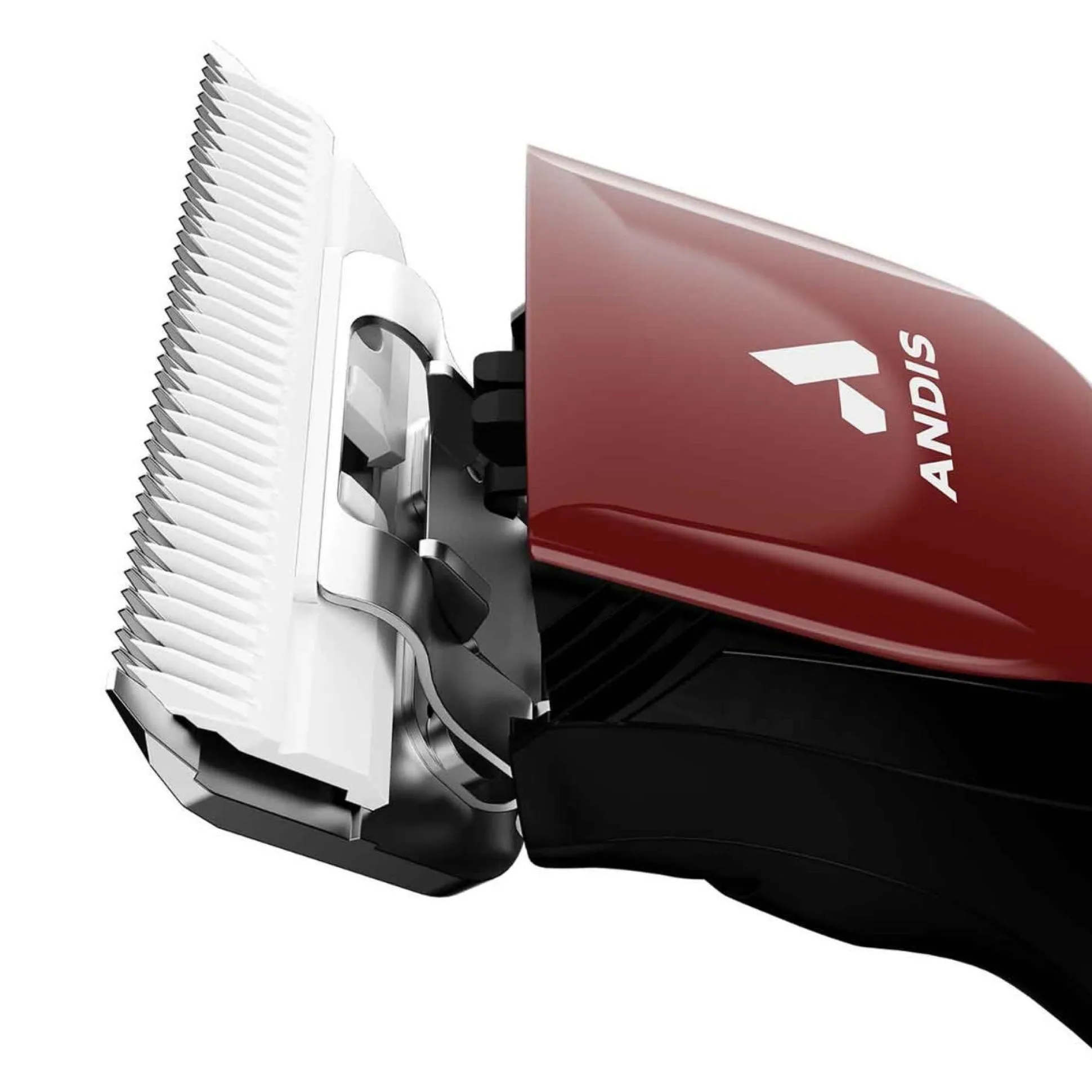 Andis Pulse ZR II Lithium-Ion Cordless Clipper Red With #30 Wide Blade
