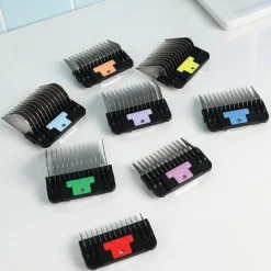 Andis Stainless Steel Wide Blade 8 pc Comb Set