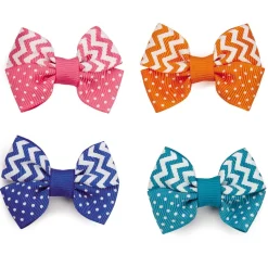 Aria Cute Chevron Bow Canister 48pcs