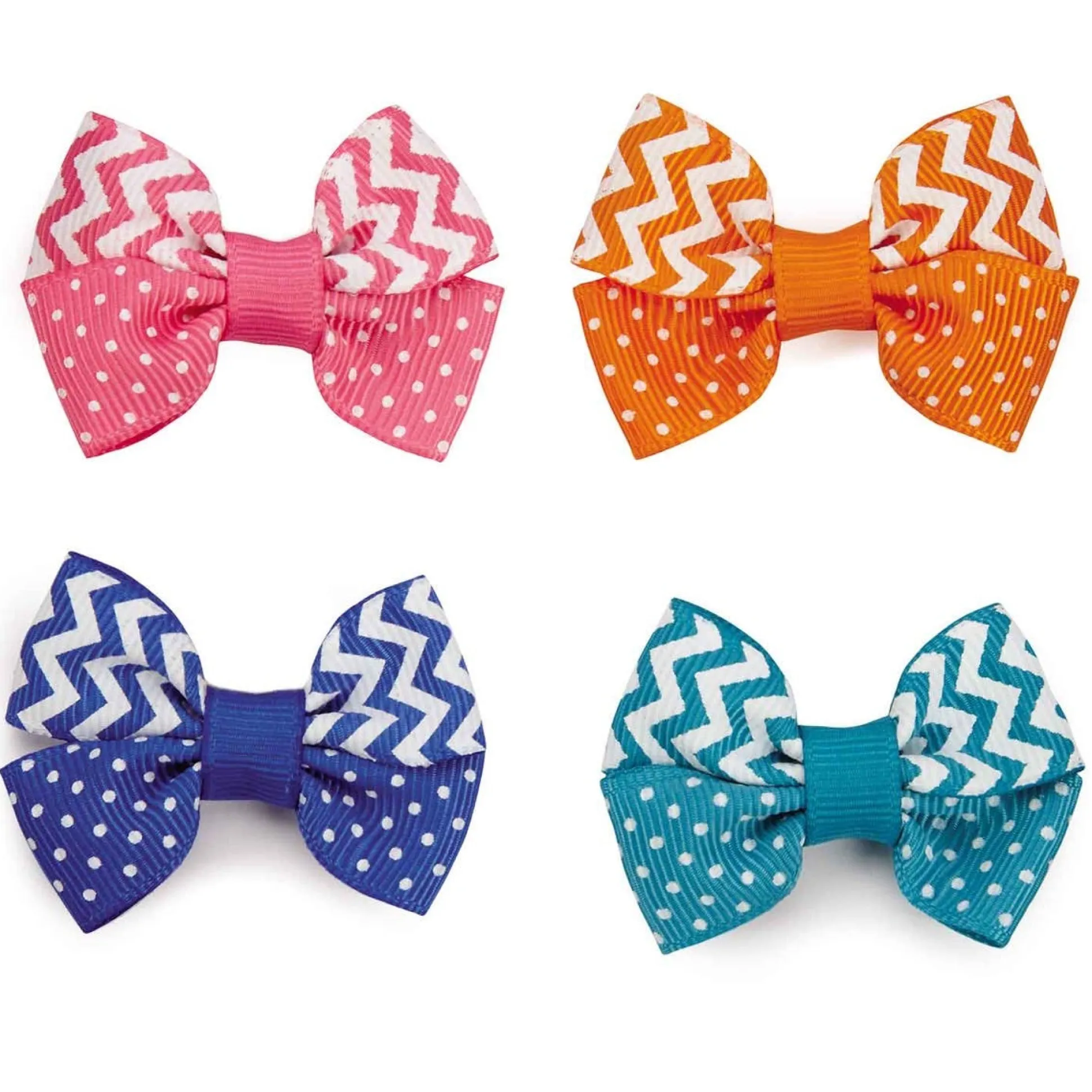 Aria Cute Chevron Bow Canister 48pcs