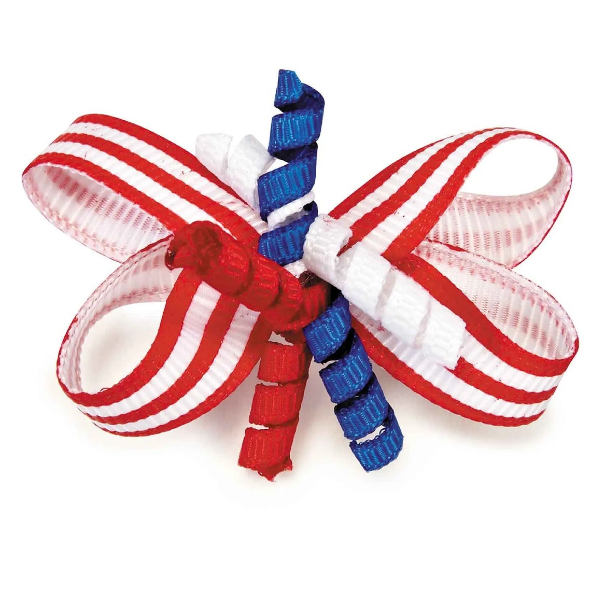 Aria Patriotic Celebration Barrette Canisters 40ct