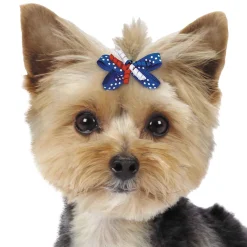 Aria Patriotic Celebration Barrette Canisters 40ct