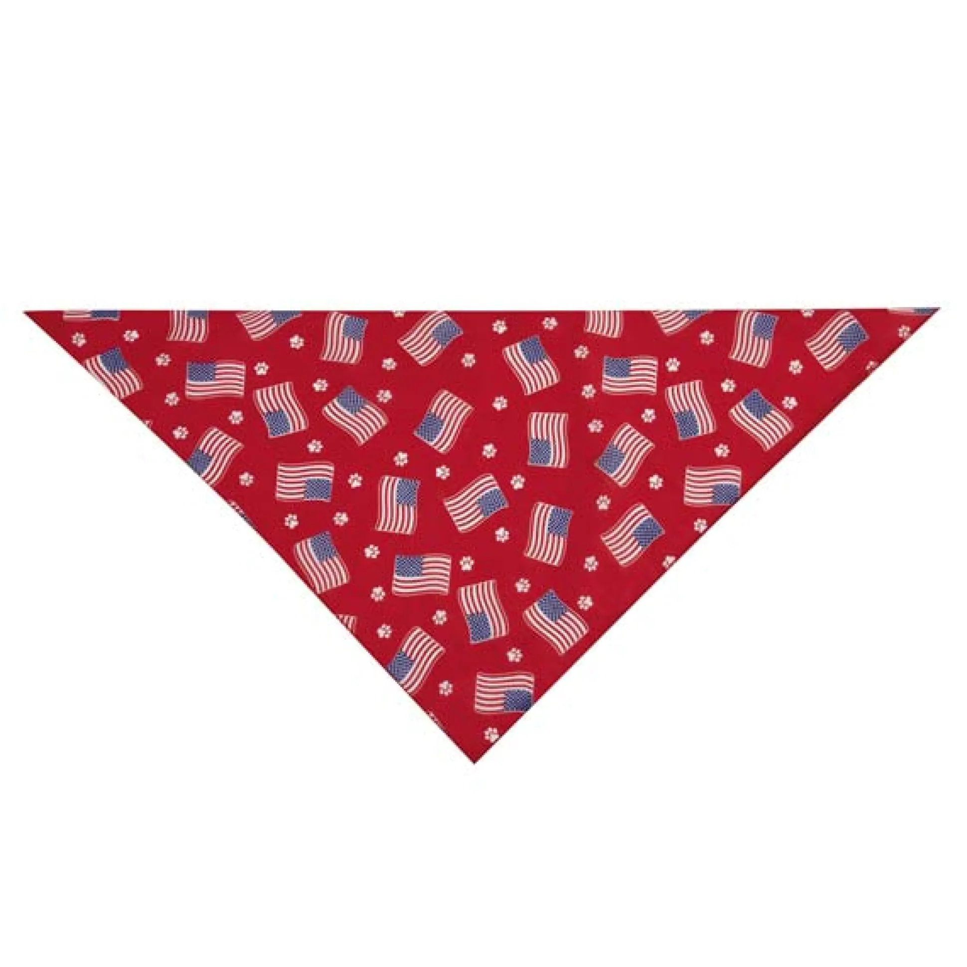 Aria Paws N Stripes Forever Dog Bandanas