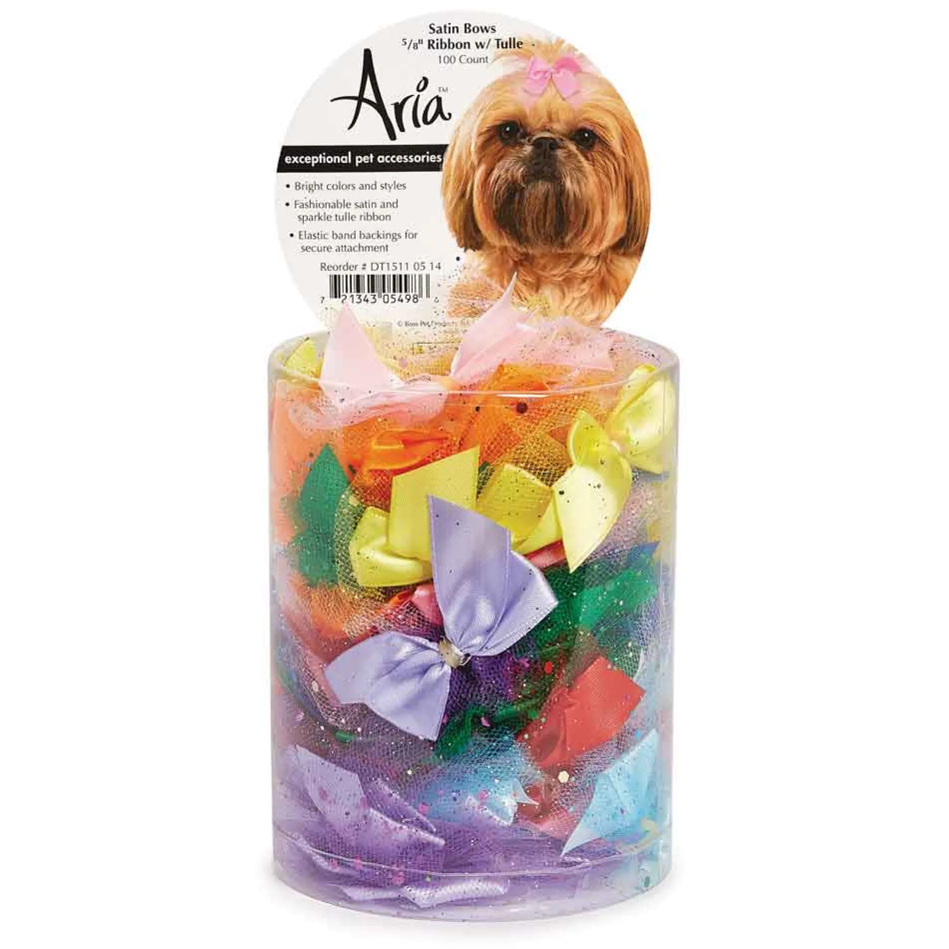 Aria 100-Piece Assorted Bow Canisters