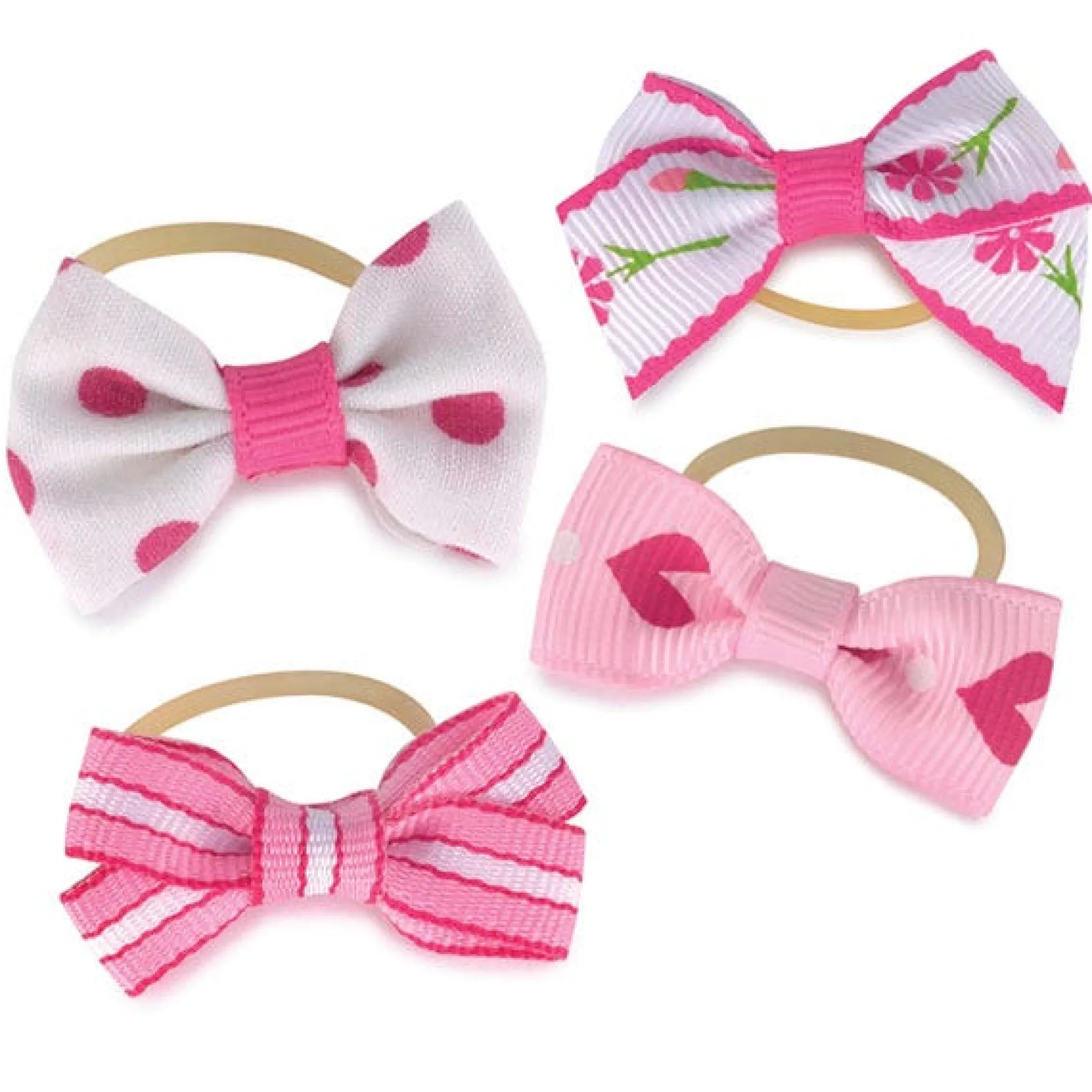 Aria Pretty In Pink Bow Canister 48Pc