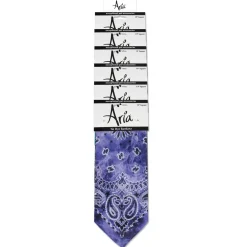 Aria Tie-dye Bandanas with Retail Display Strip