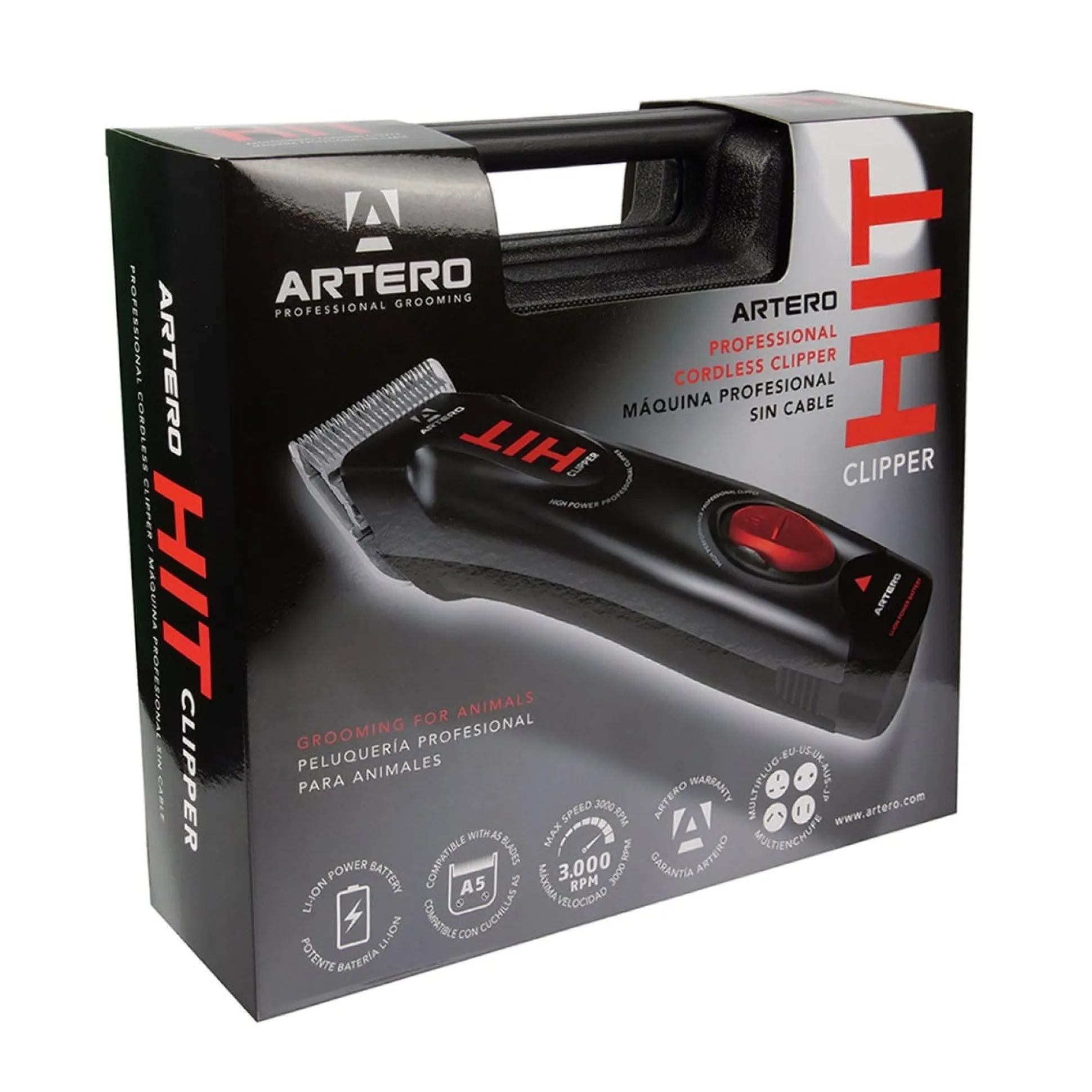 Artero HIT Cordless Dog Hair Clipper Full Size
