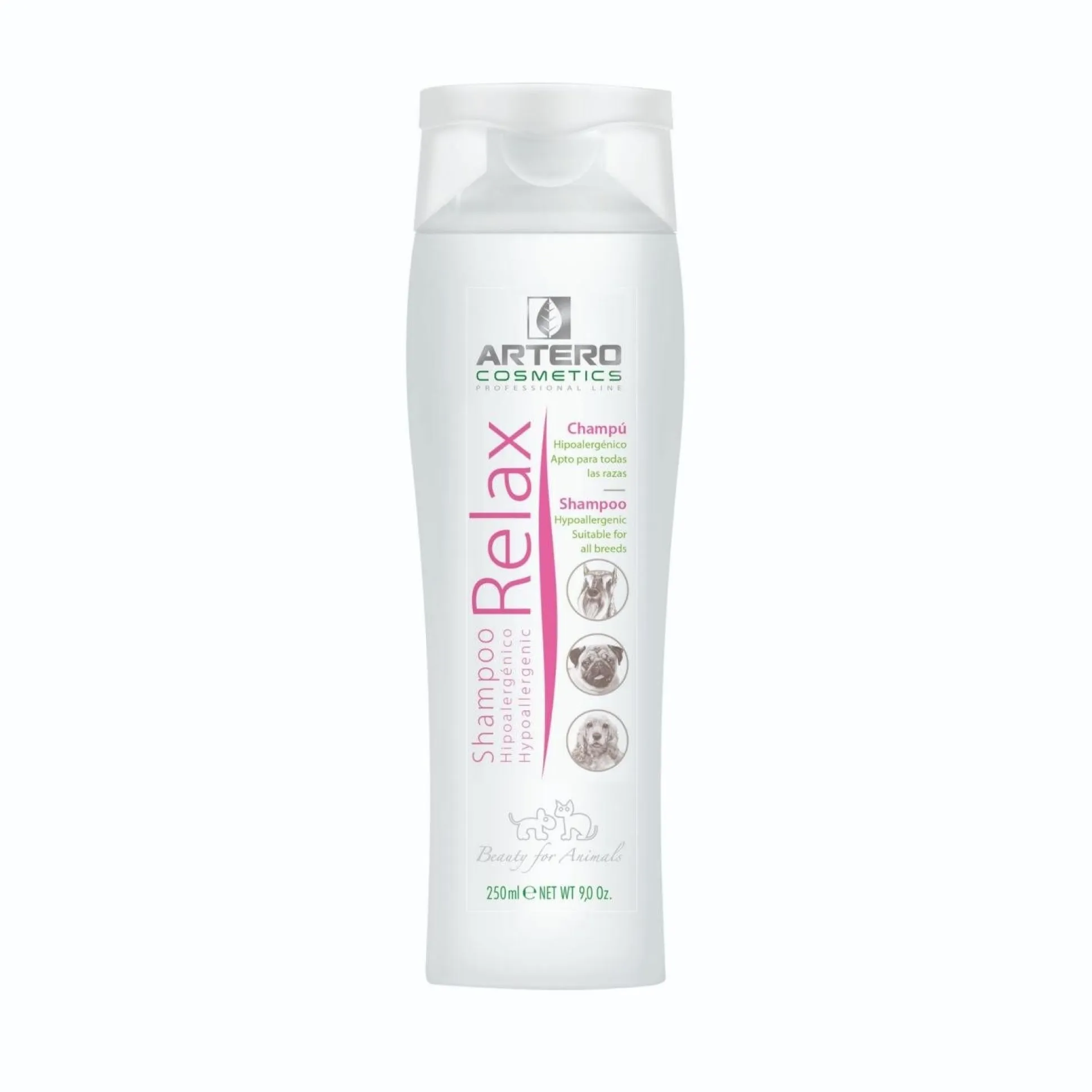 Artero Relax Hypoallergenic Dog Grooming Shampoo 9oz