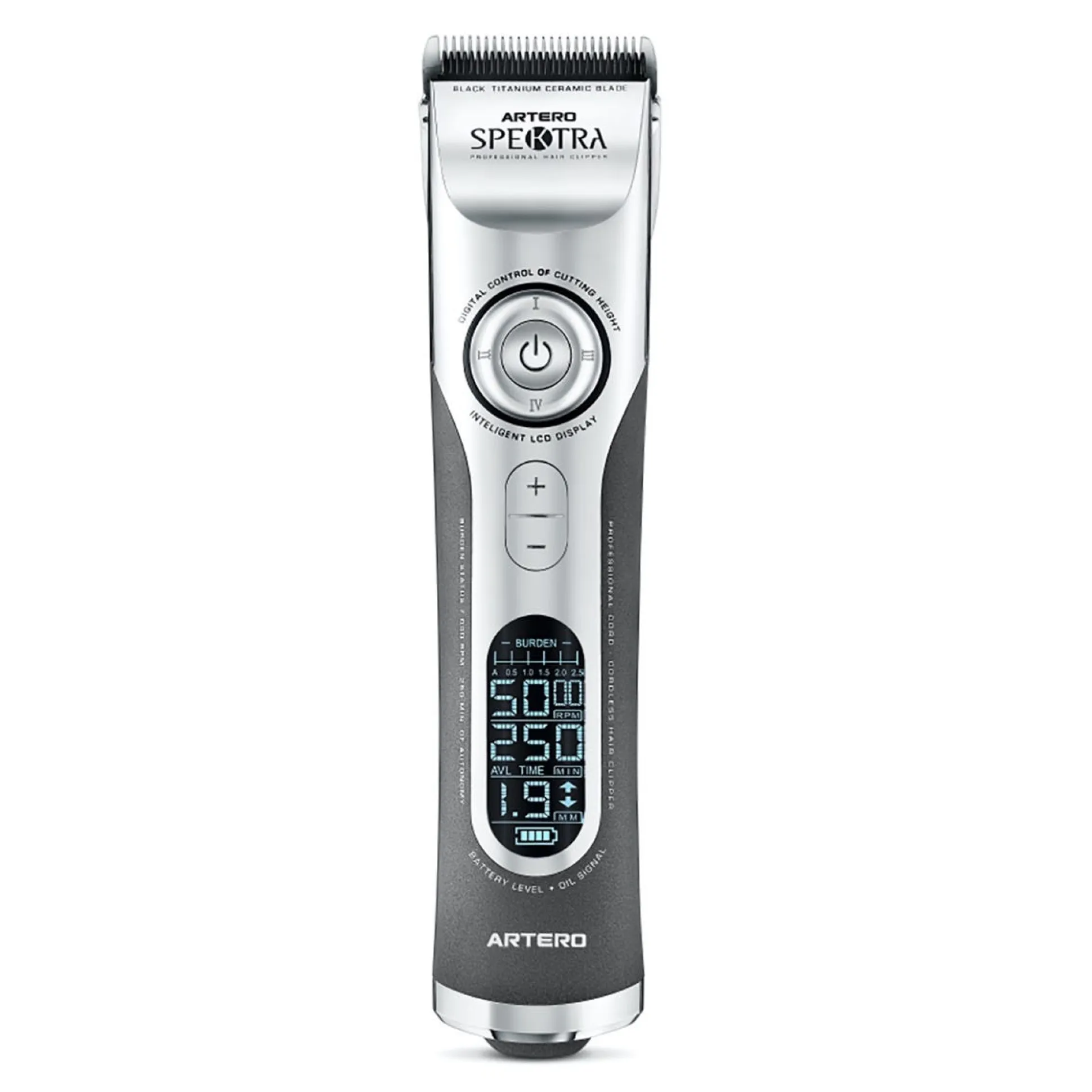 Artero Spektra 5-Speed Adjustable Blade Dog Hair Clipper