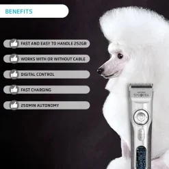 Artero Spektra 5-Speed Adjustable Blade Dog Hair Clipper