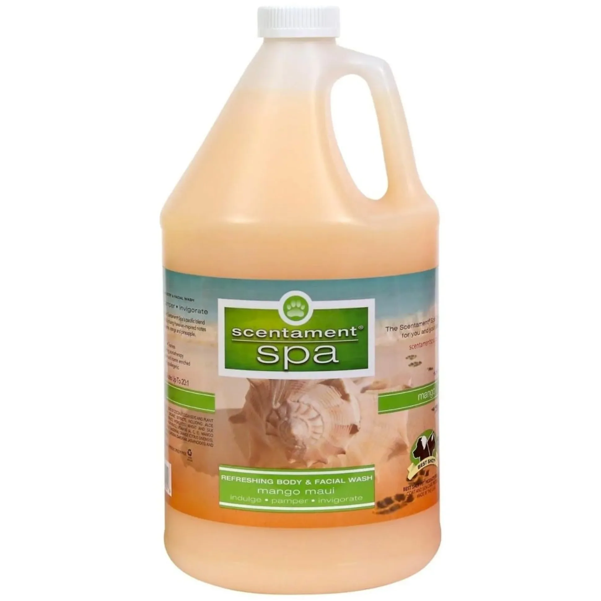 Best Shot Scentament Spa Mango Maui Refreshing Body & Facial Wash