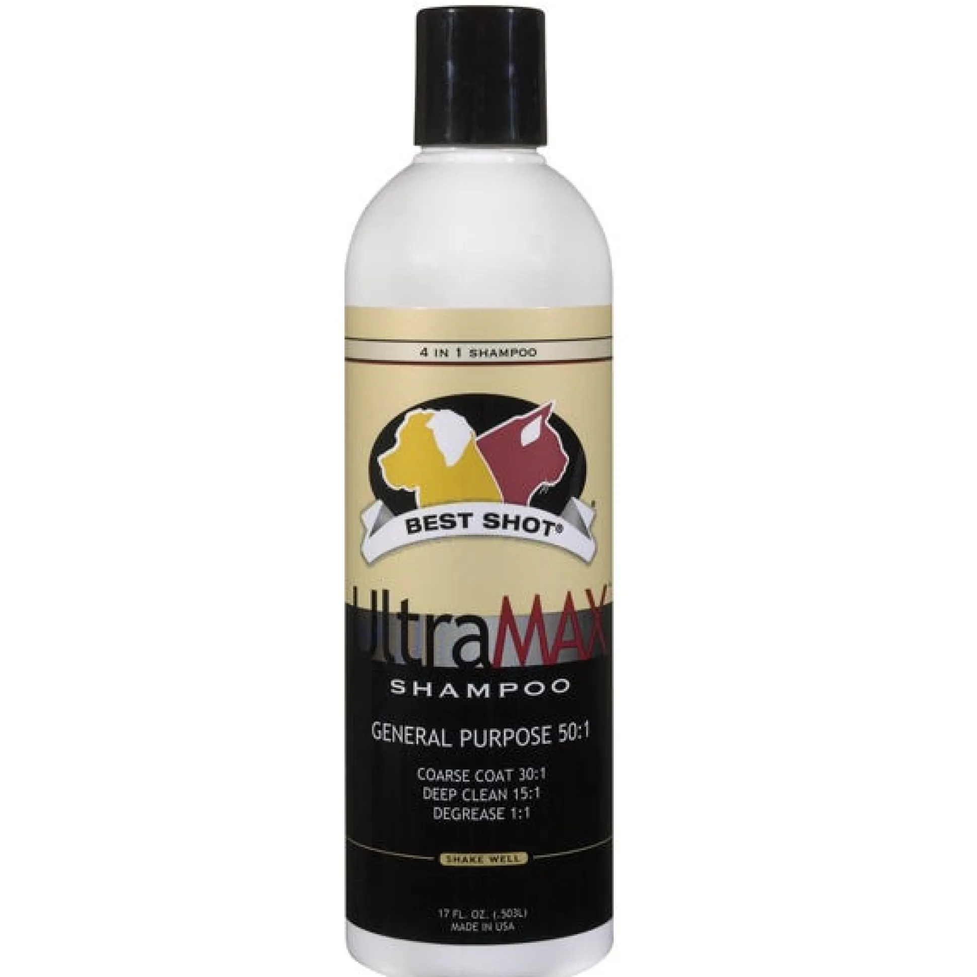 Best Shot UltraMAX Pro 4in1 Dog Grooming Shampoos