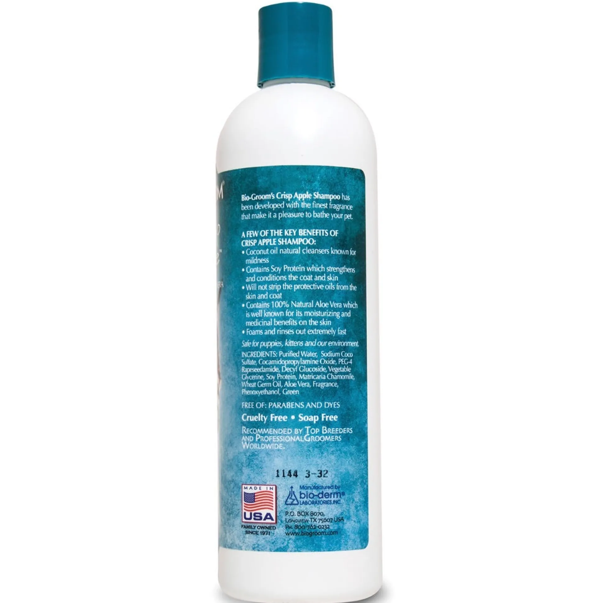 Bio-Groom Crisp Apple Aloe Vera & Chamomile Dog Shampoo