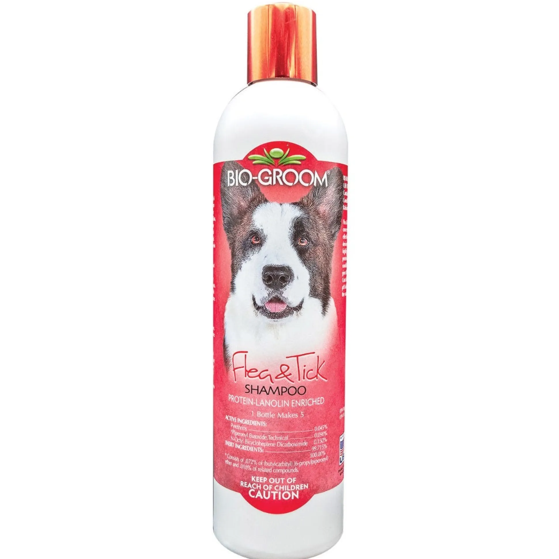 Bio-Groom Flea & Tick Dog Grooming Conditioning Shampoo 12oz