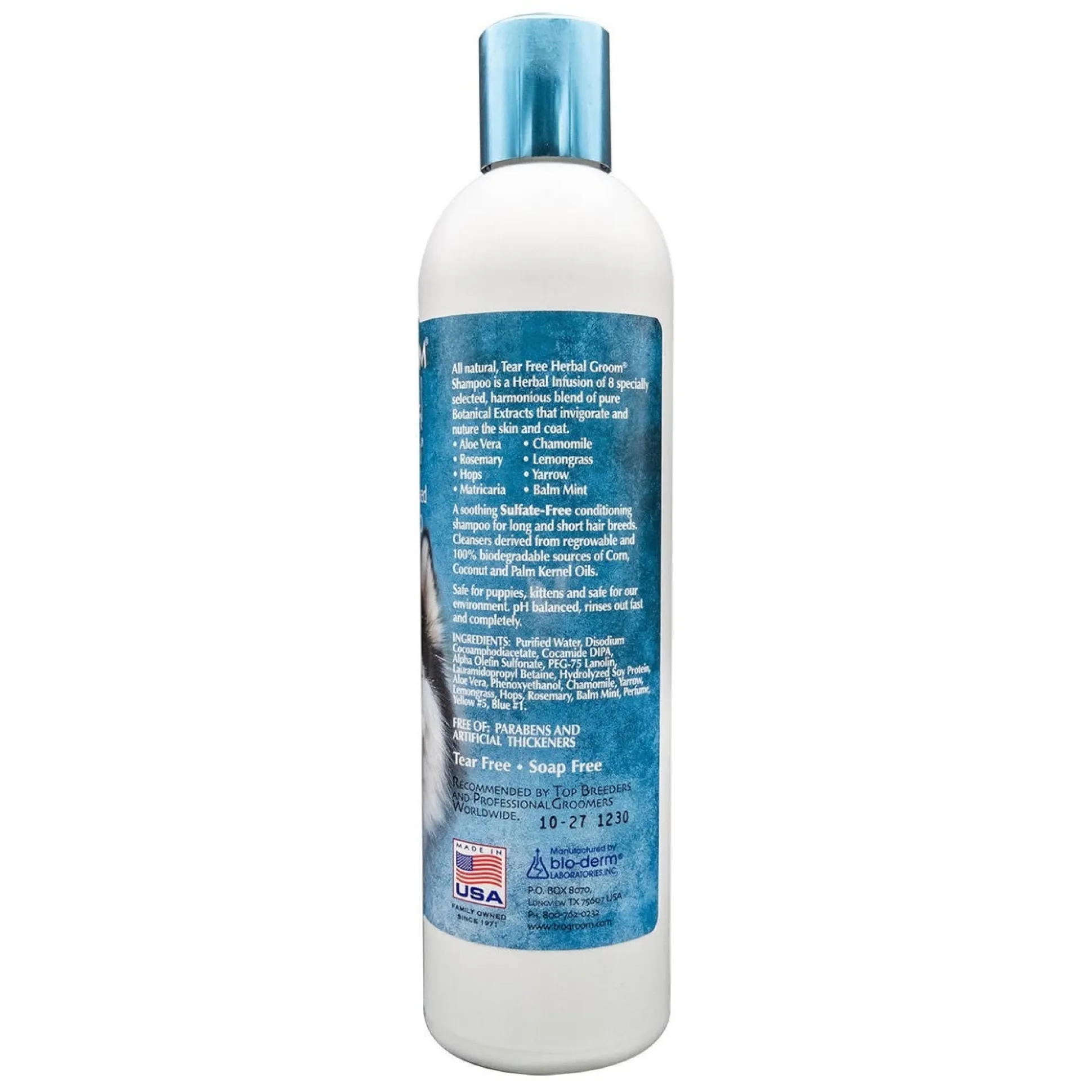 Bio-Groom Herbal Groom Dog Grooming Conditioning Shampoo