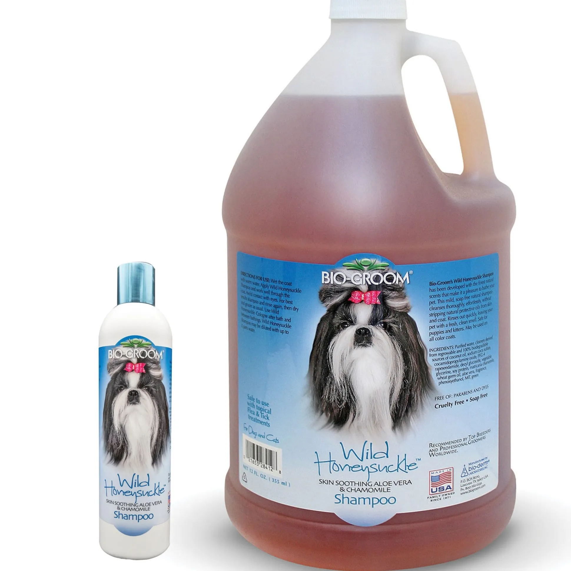 Bio-Groom Wild Honeysuckle Aloe Vera & Chamomile Dog Shampoo