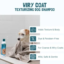 Bio-Groom Wiry Coat Tearless Texturizing Dog Shampoo