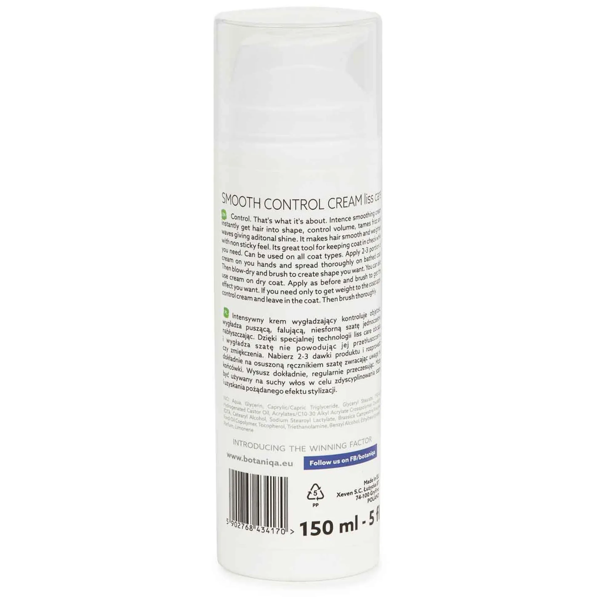Botaniqa Active Line Smooth Control Cream Liss Care