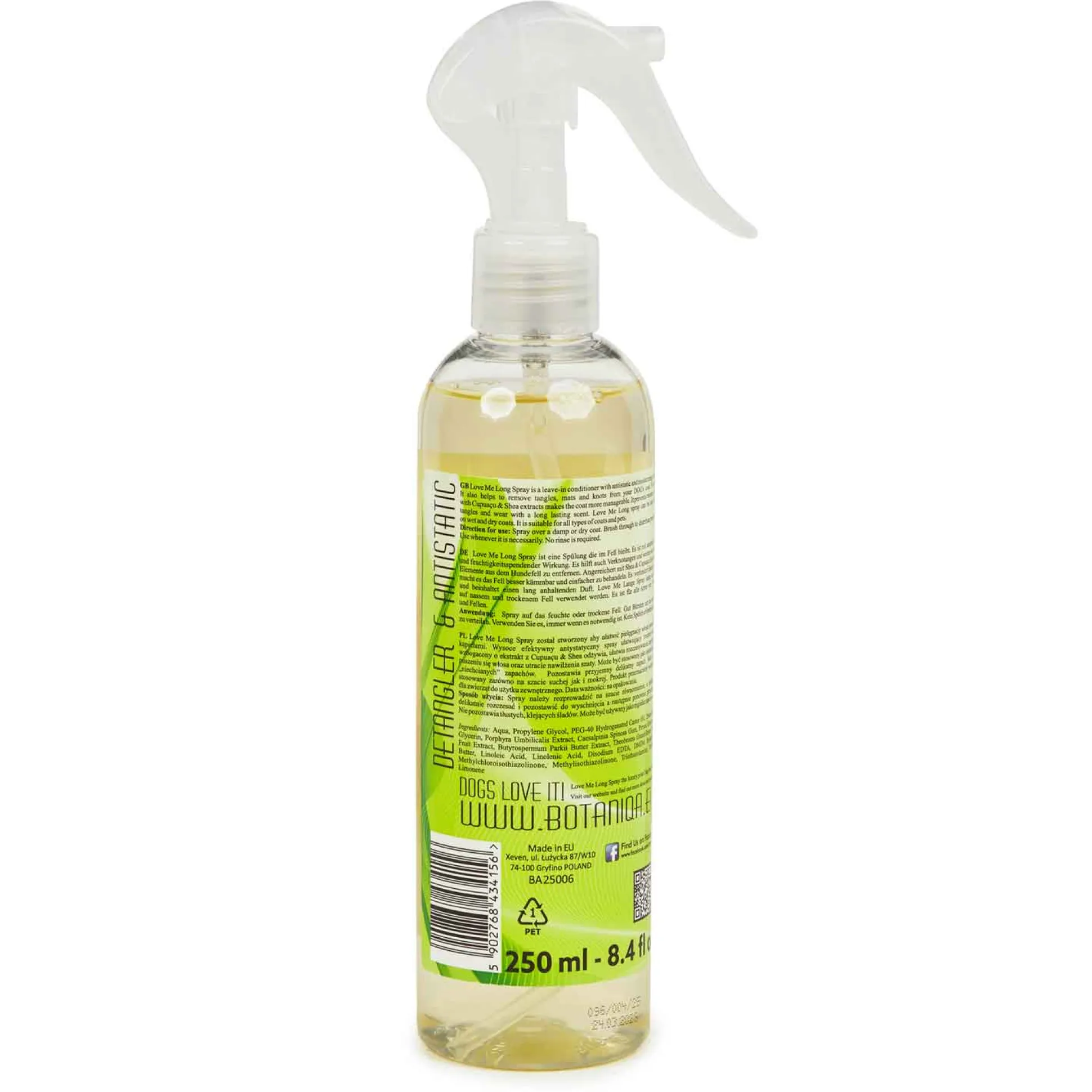 Botaniqa Beauty Line Love Me Long Cupuaçu & Shea Sprays