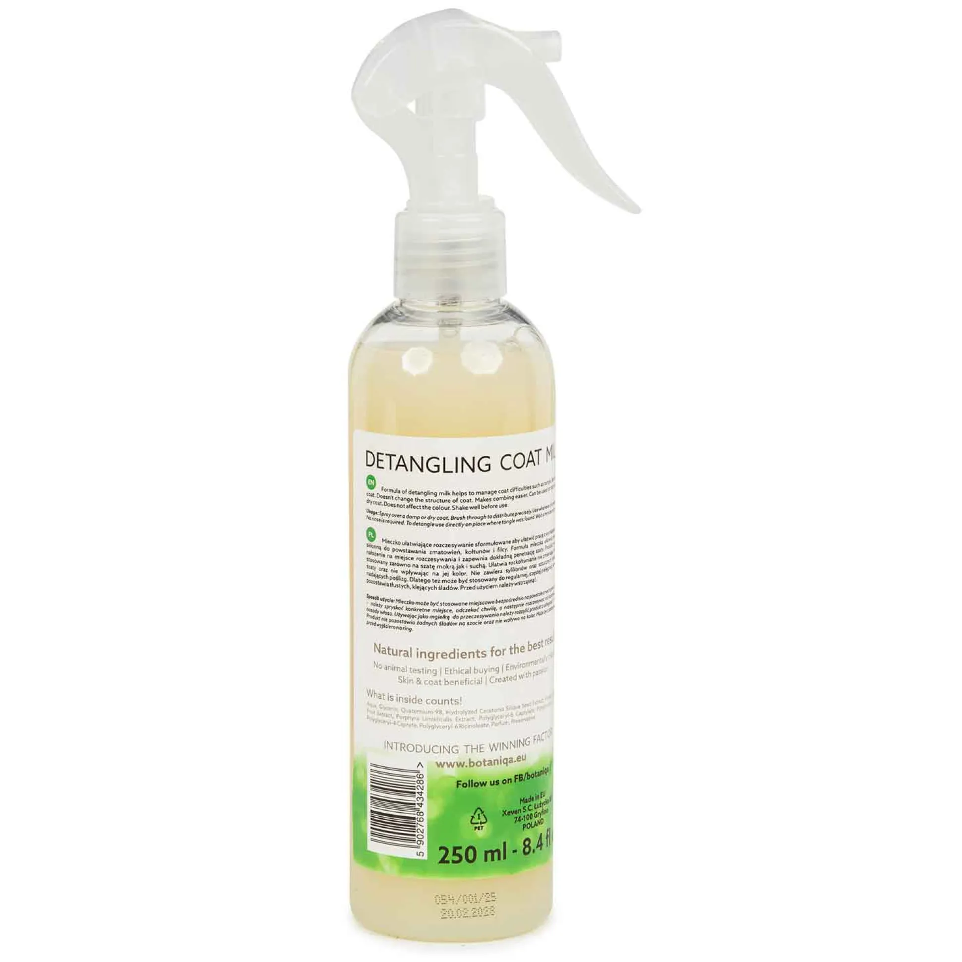Botaniqa Show Line Detangling Coat Milk