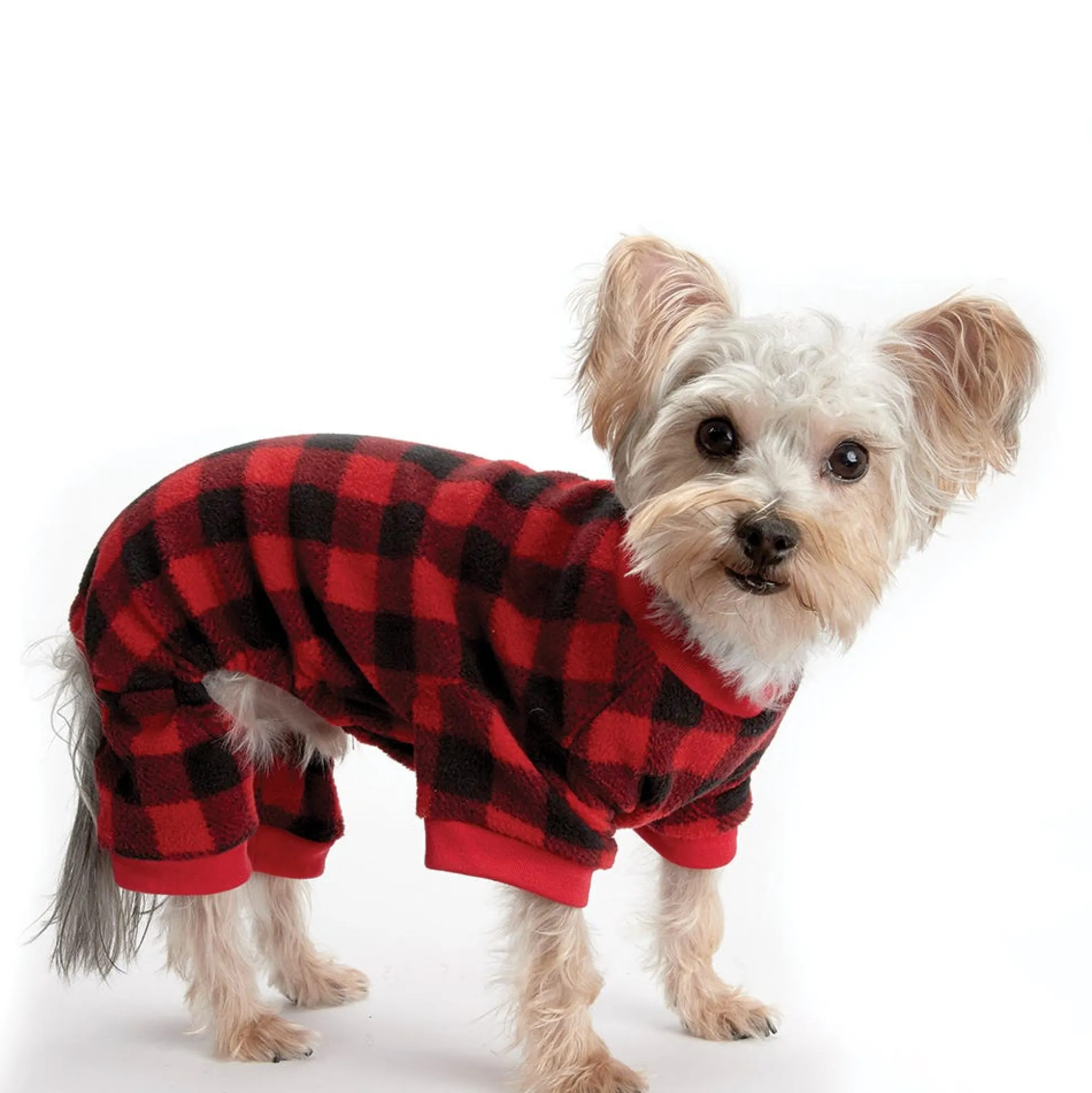 Casual Canine Buffalo Check Pajamas