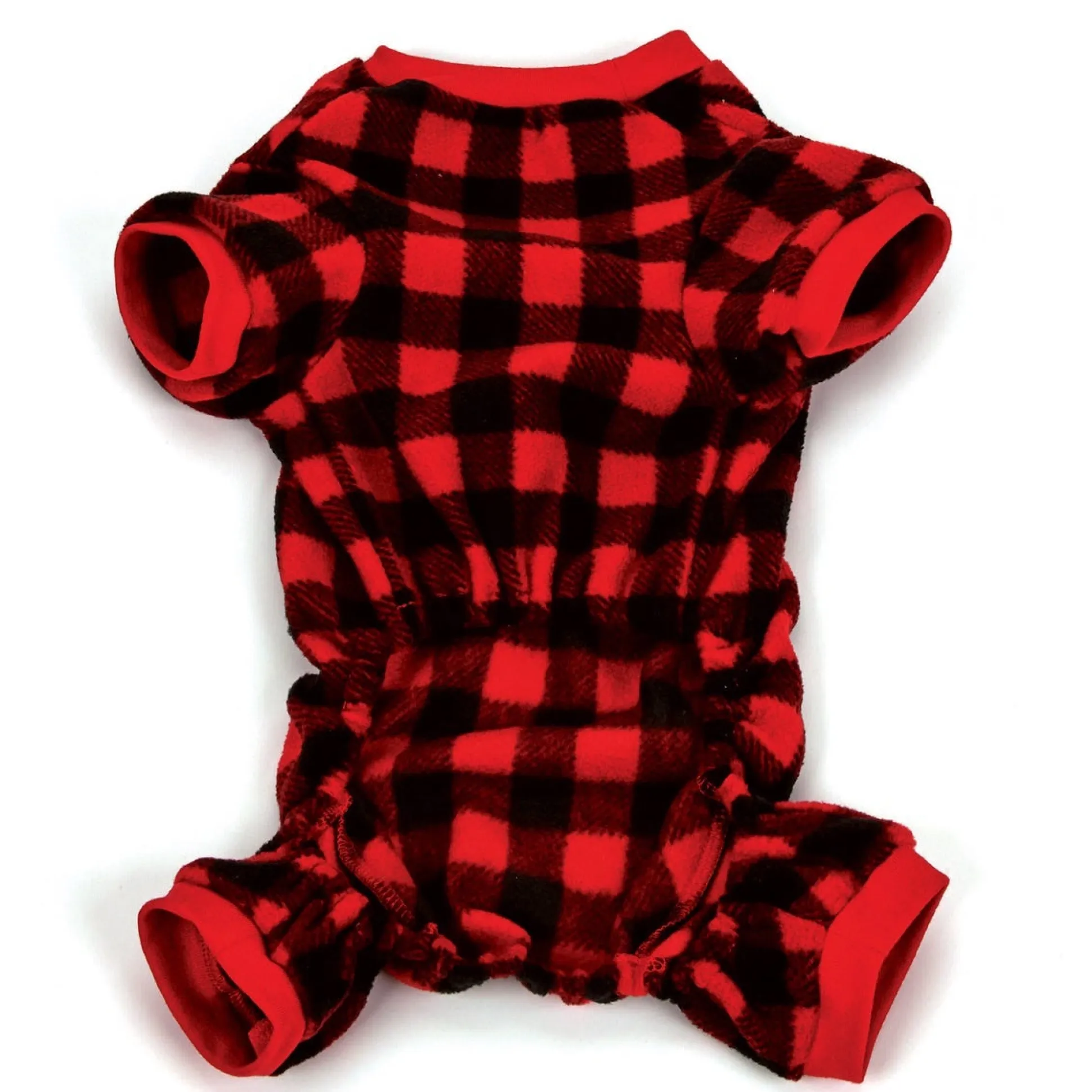 Casual Canine Buffalo Check Pajamas