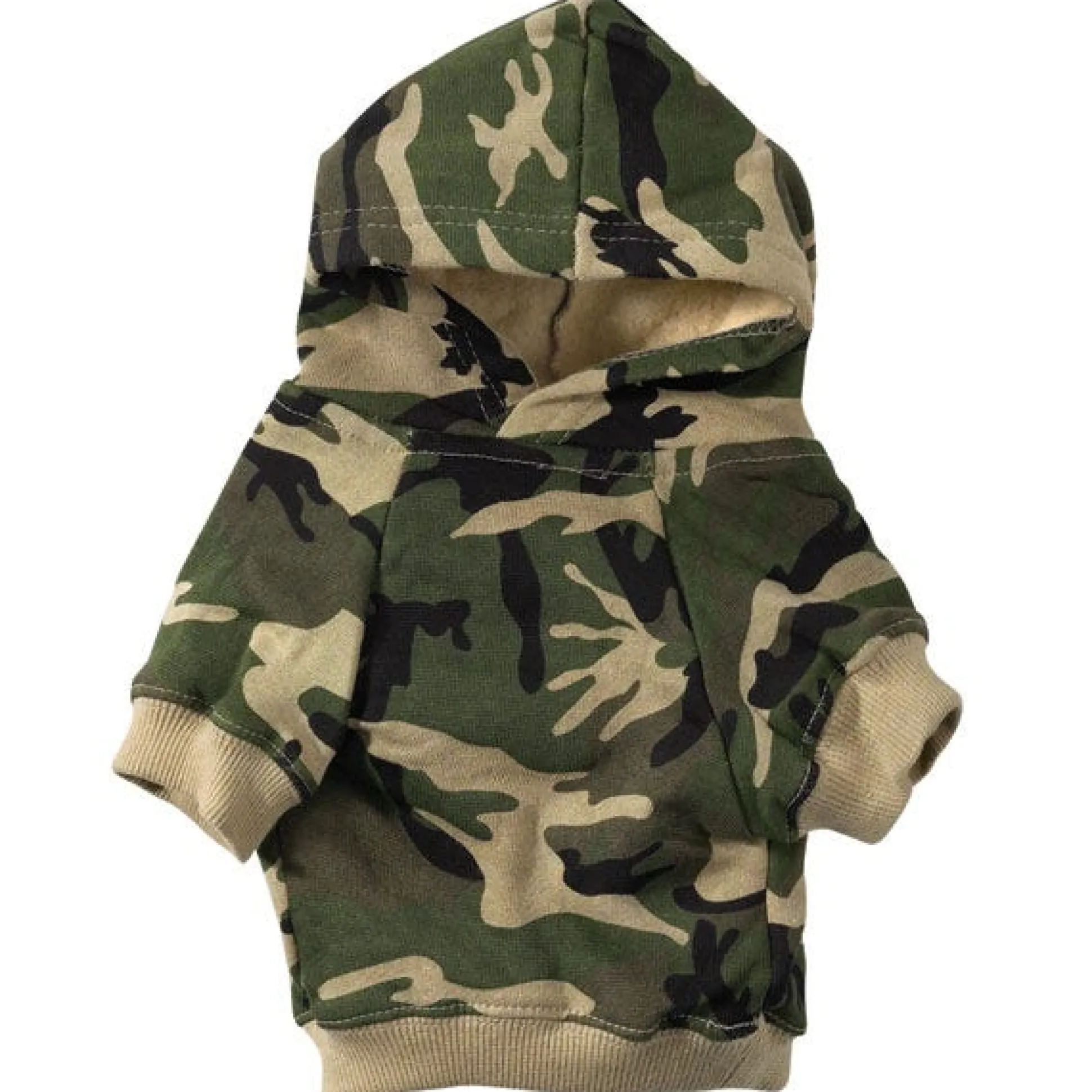 Casual Canine Camo Hoodies