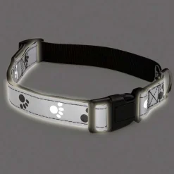 Casual Canine Reflective Pawprint Collars