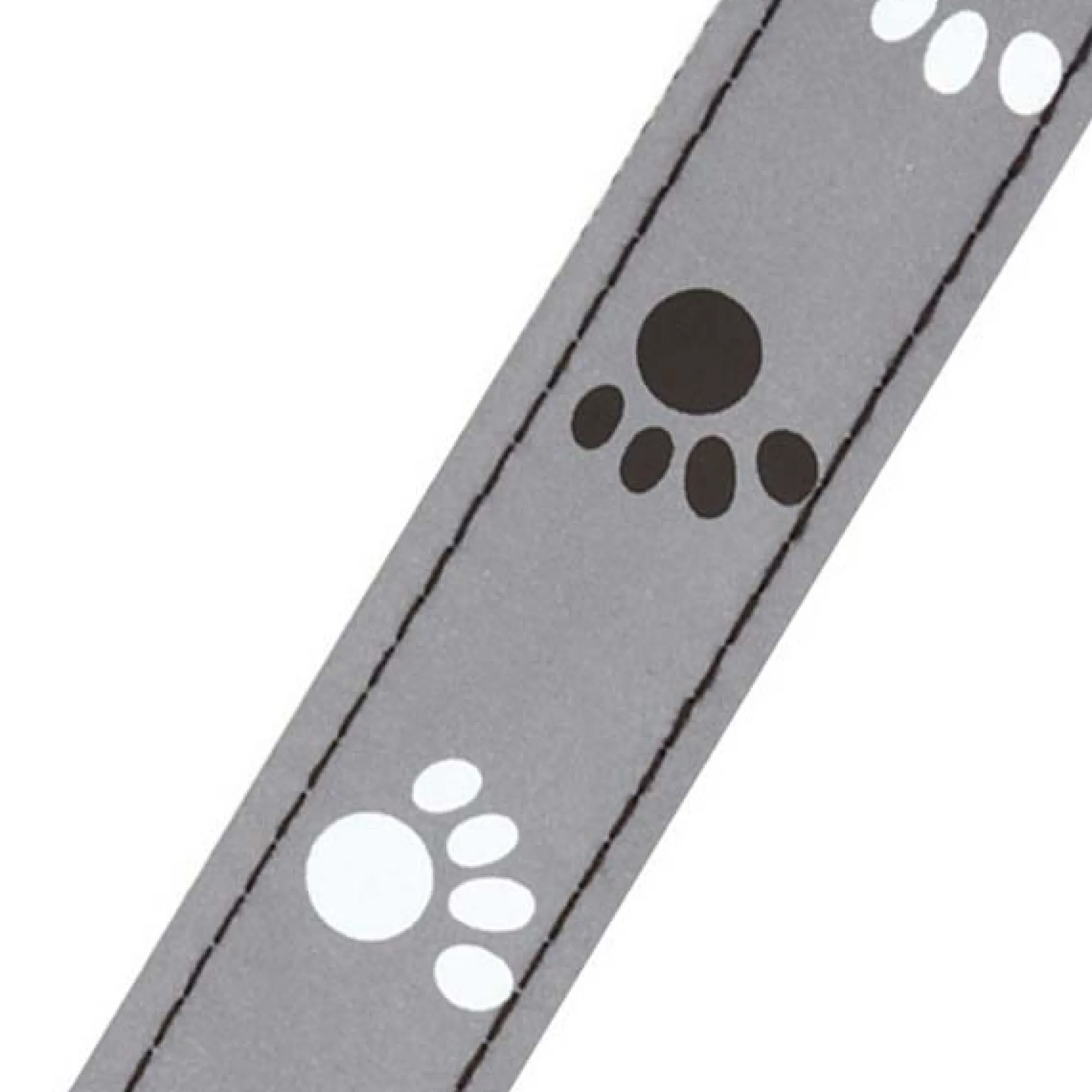 Casual Canine Reflect Pawprint Dog Leads