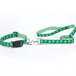 Casual Canine Two-Tone Pawprint Collars