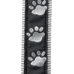 Casual Canine Two-Tone Pawprint Dog Leads