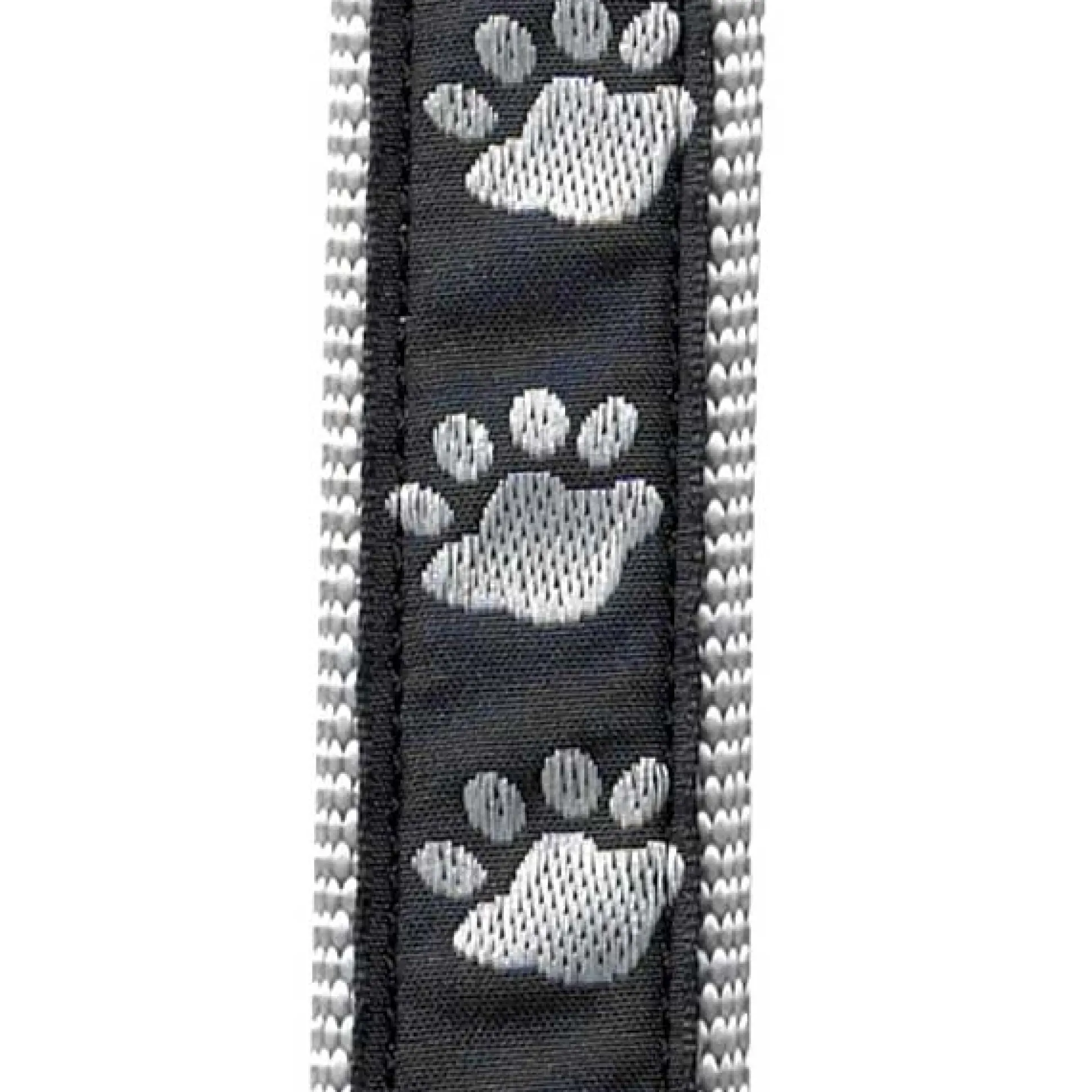 Casual Canine Two-Tone Pawprint Dog Leads