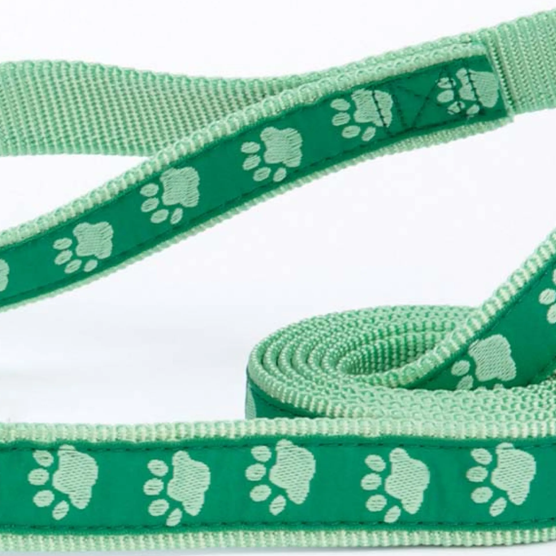 Casual Canine Two-Tone Pawprint Dog Leads