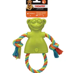 Chomper Large TPR Monkey with Rope Toys