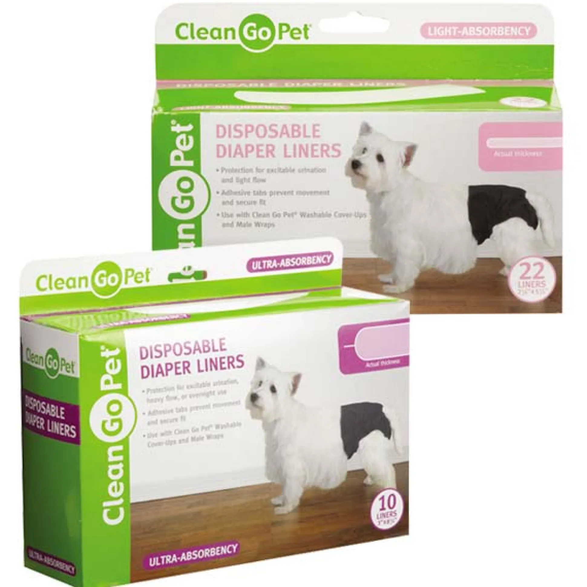 Clean Go Pet Disposable Diaper Liners