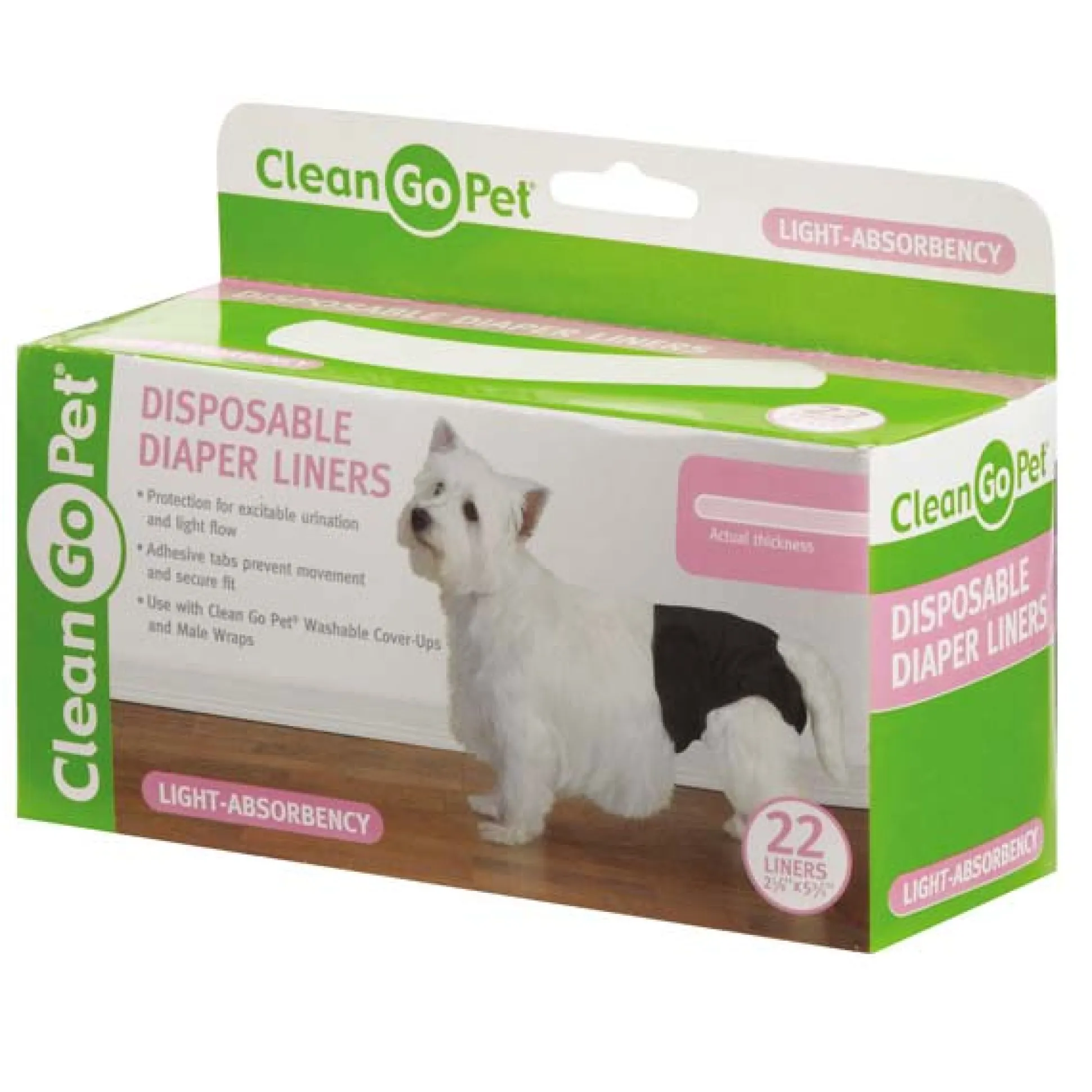 Clean Go Pet Disposable Diaper Liners