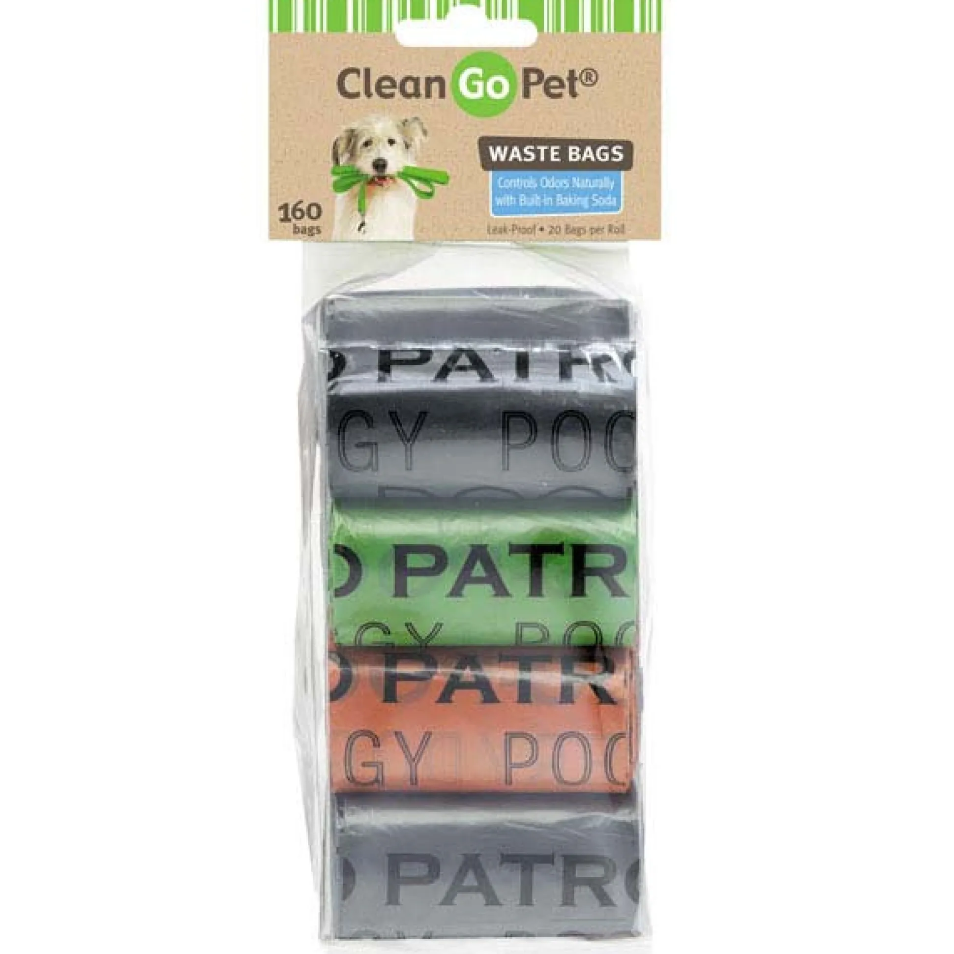 Clean Go Pet Humor Waste Bags, 8-Packs