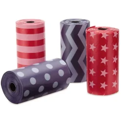 Clean Go Pet Stars & Stripes Waste Bags, 8-Pack