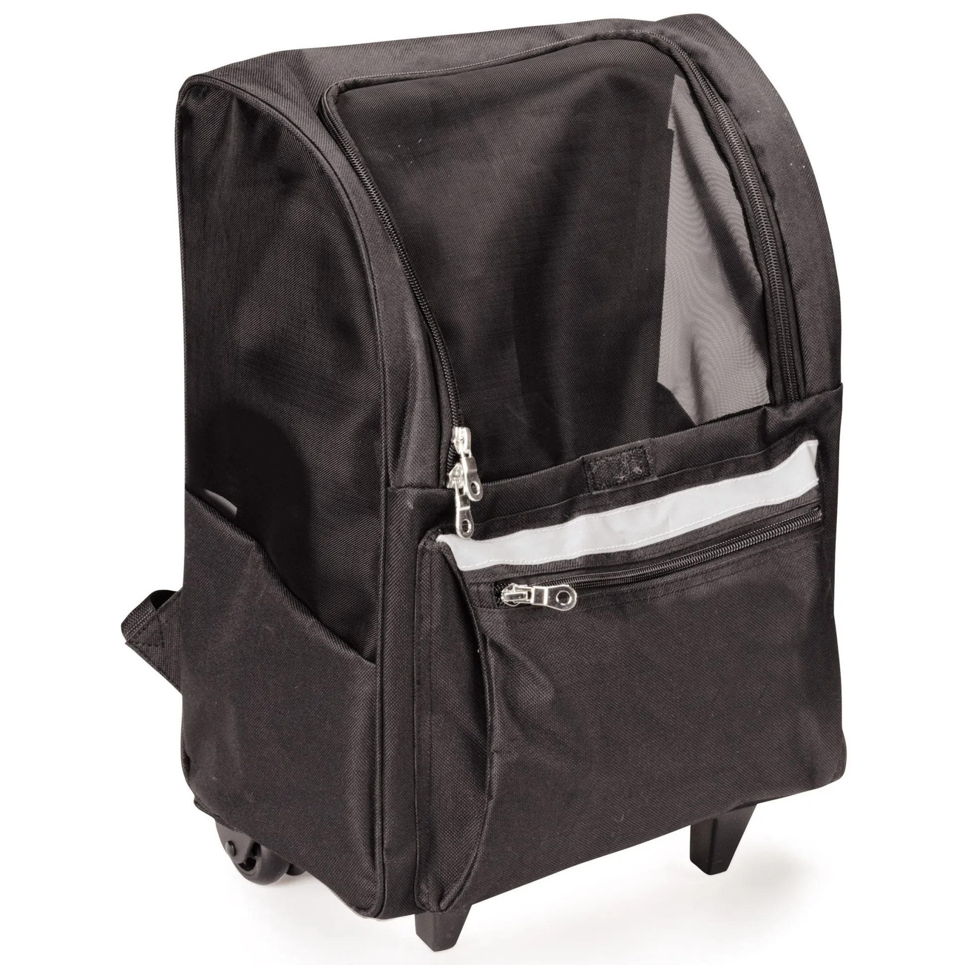 Cruising Companion Black On The Go Rolling Backpacks