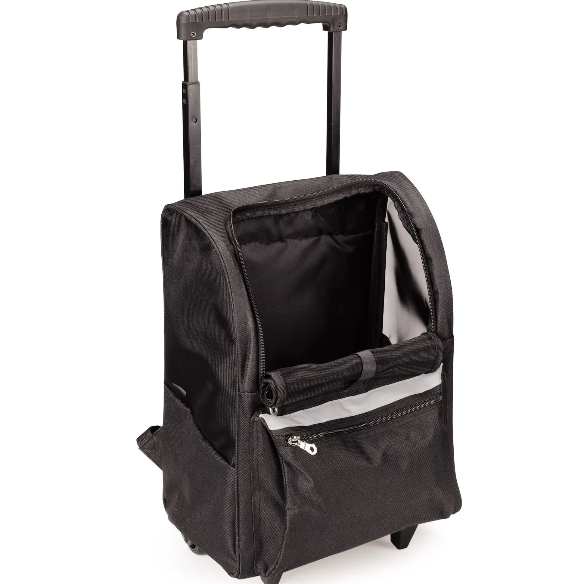 Cruising Companion Black On The Go Rolling Backpacks