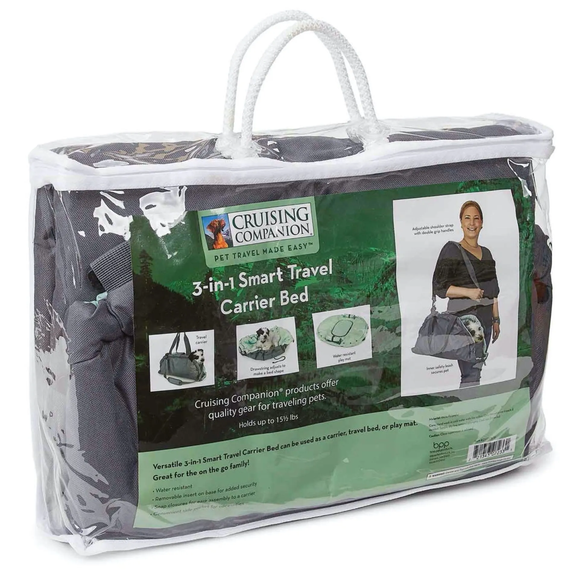 Cruising Companion 3-in-1 Smart Travel Carrier Bed