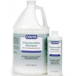 Davis 2% Chlorhexidine Dog Grooming Shampoo