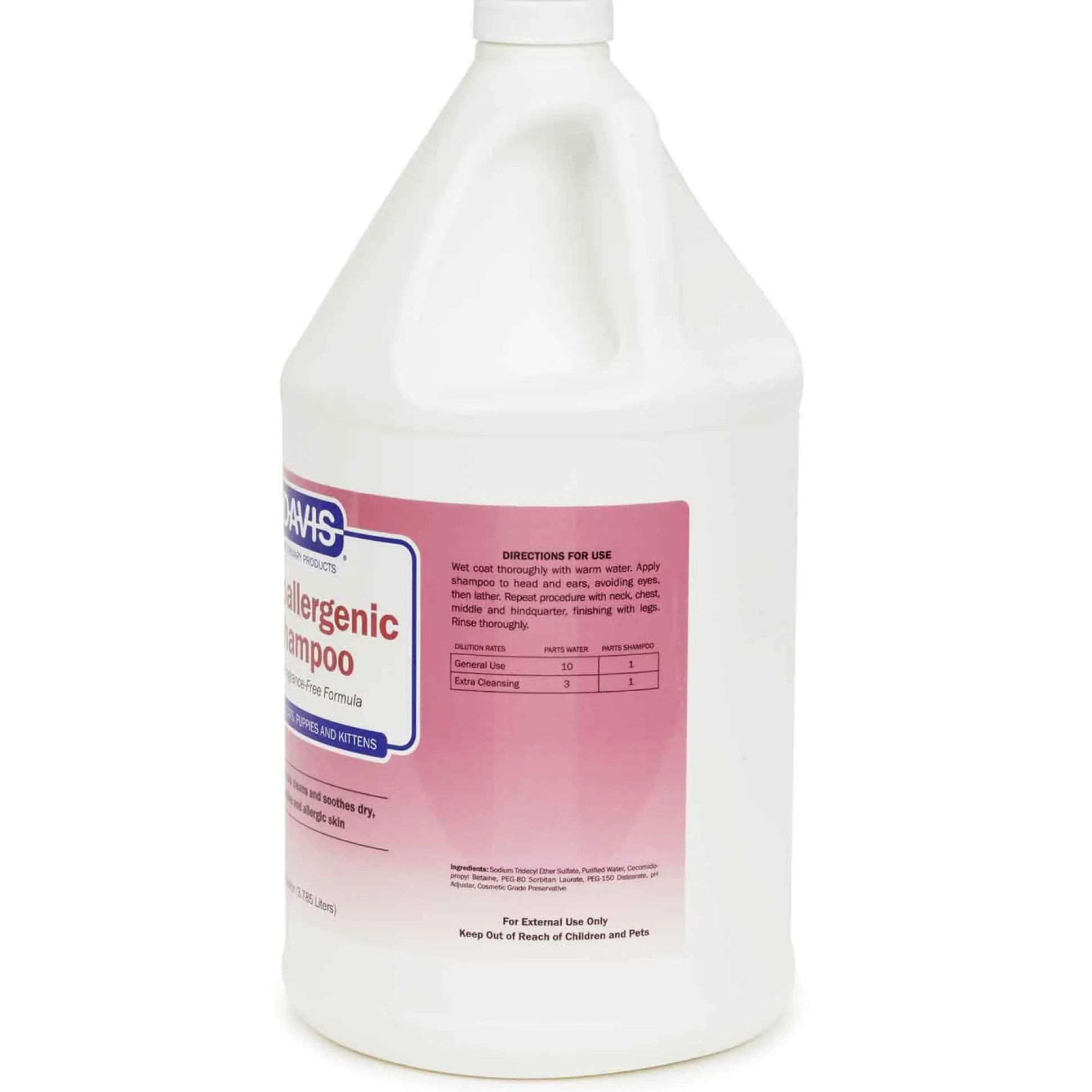 Davis Hypoallergenic Shampoo Gallon