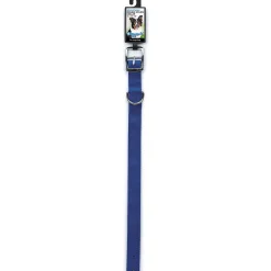Digger's 1In Double Nylon Collar 16-19In Blue