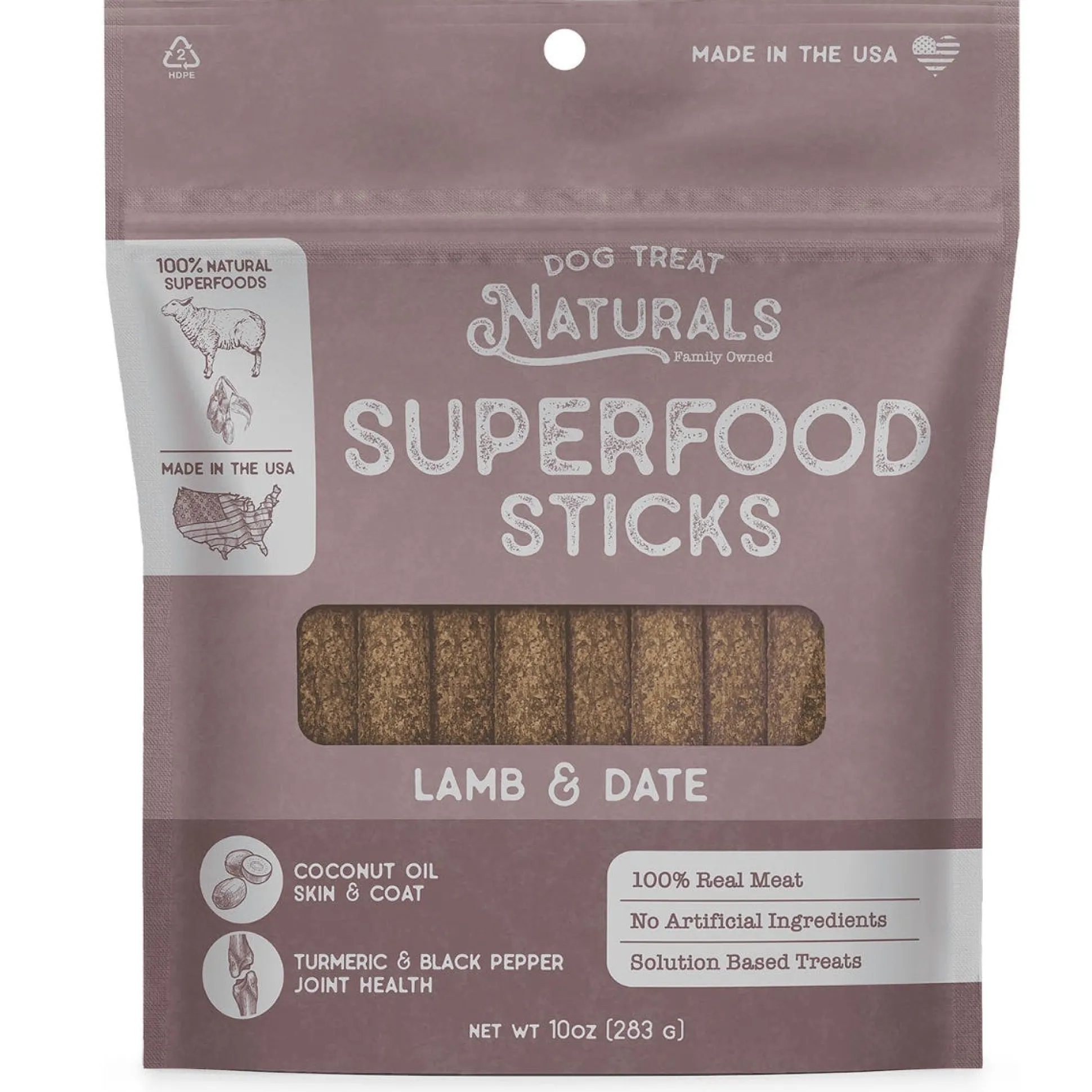 Dog Treat Naturals Superfood Sticks