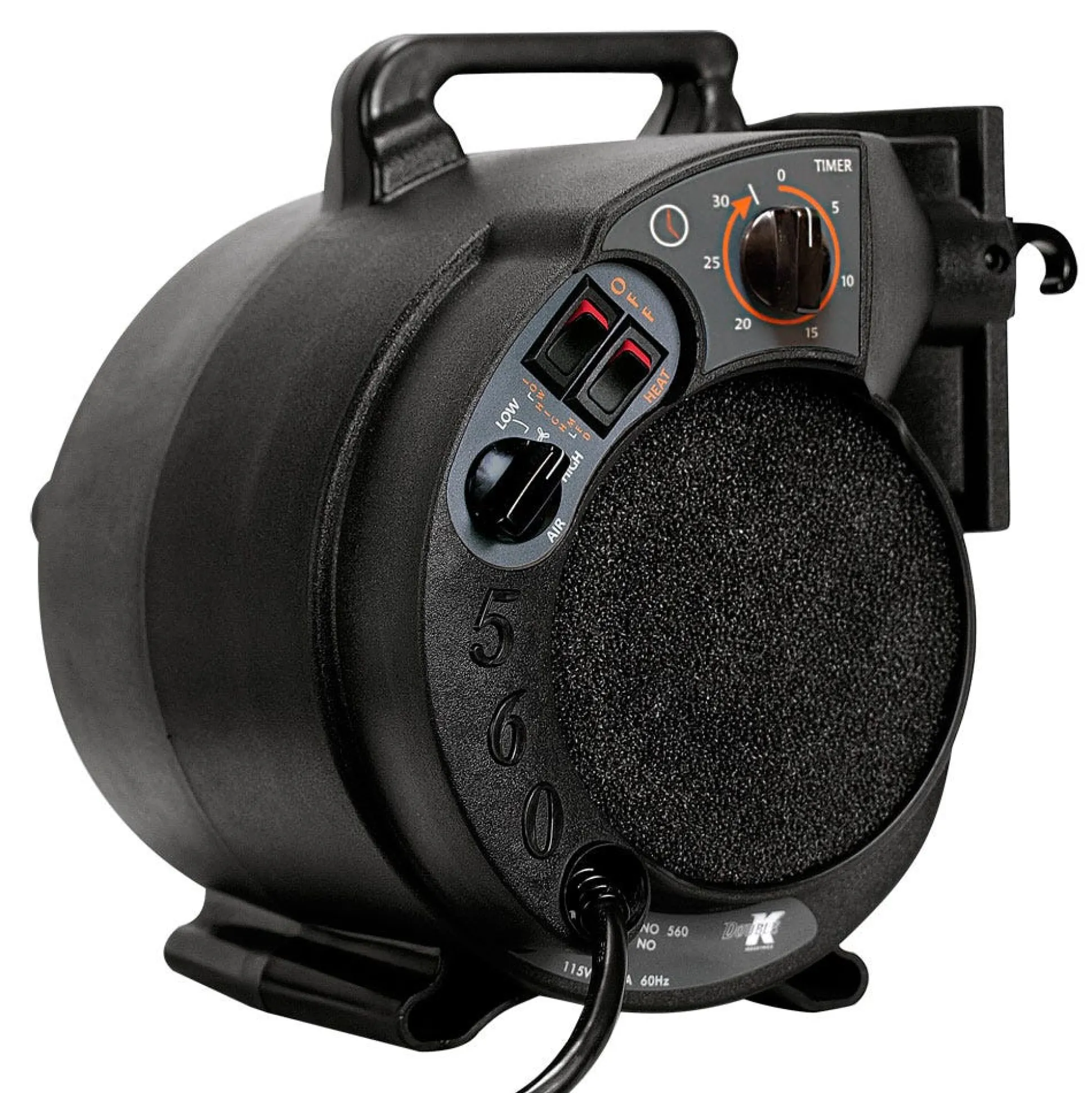 Double K ChallengAir 560 Dryer Black