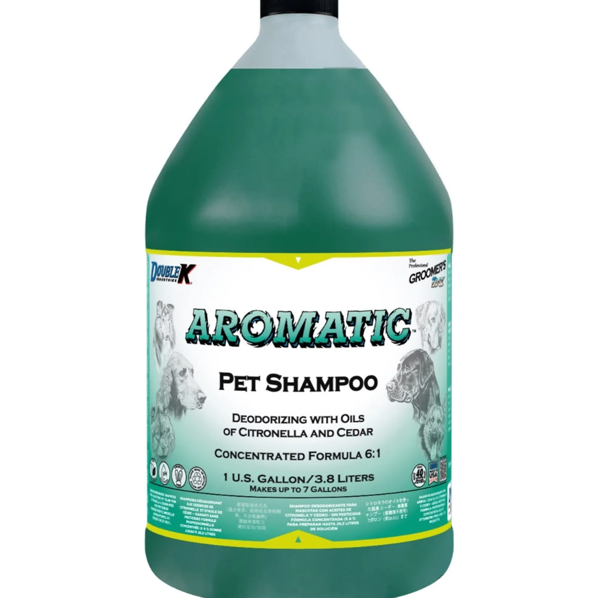 Double K Groomer's Edge AROMATIC Dog Grooming Shampoo